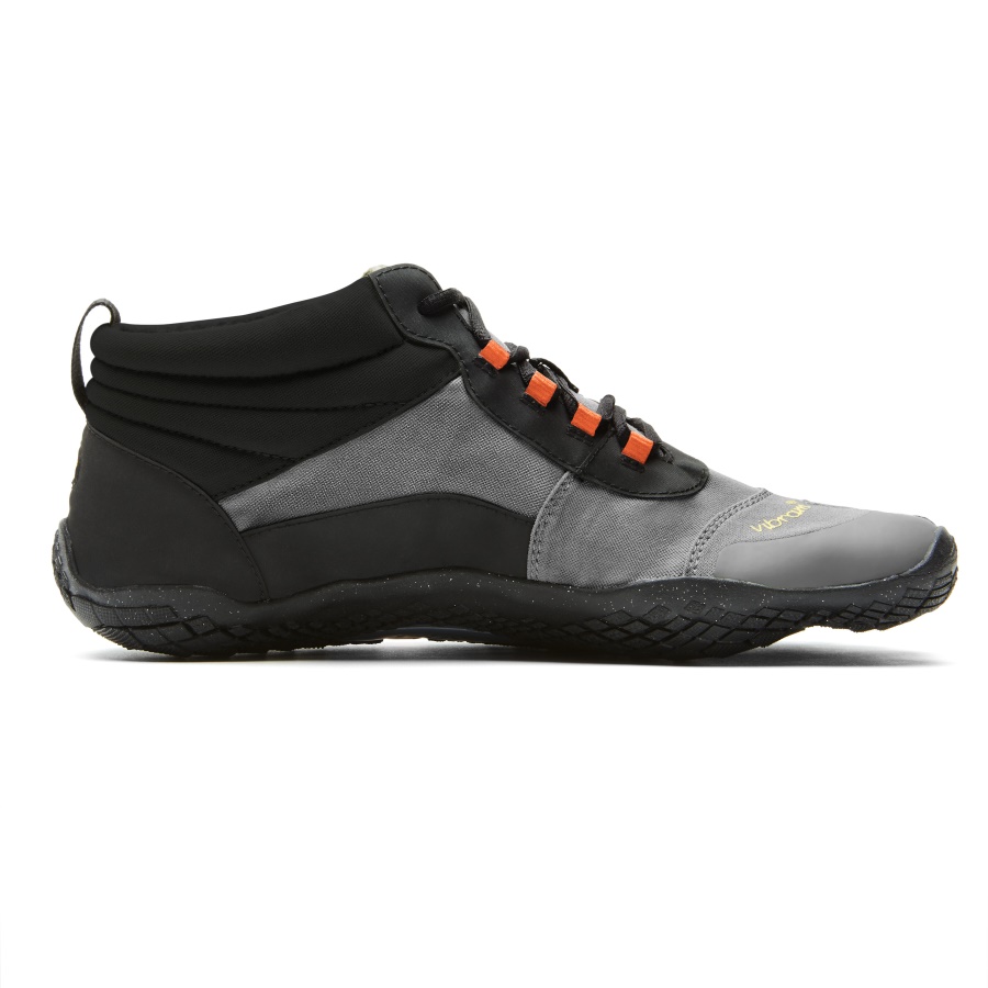 V-Trek Insulated Men's Black Grey Flame Red Vibram